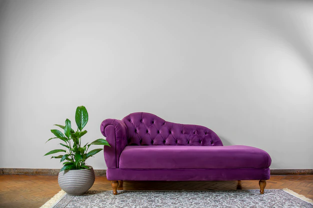 How much does it cost to design a purple and grey living room?
