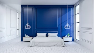 bedroom 4 wall colour combination